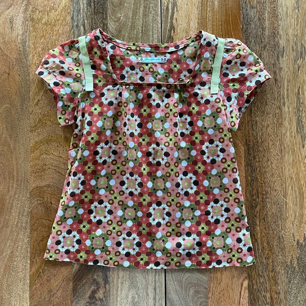 Girls 9-11 Delicate cotton blouse